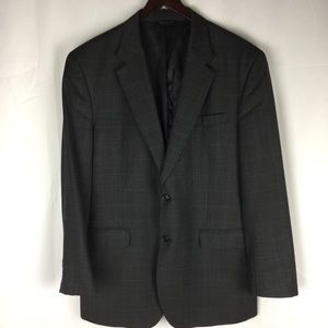 Jos A Bank Men’s Scotch Plaid Sports Coat SZ 44L